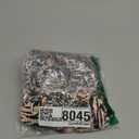 SHENHE Women's Two Piece Swimsuits Triangle V Neck Ruched Brazilian Bikini Set Boho Swimwear (Large, Animal Print Brown)