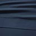 Lane Linen 100% Cotton Pillowcovers, Pillow Cases Standard Size Set of 2, Fits Standard & Queen Pillows, Luxury 450 Thread Count Sateen Cotton Pillowcases, Soft & Breathable - Estate Blue