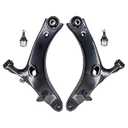 NewYall Front Left and Right Lower Suspension Control Arm with Ball Joints for Subaru Impreza 2008-2011 Legacy Outback 2005-2009