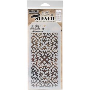 Stampers Anonymous Tim Holtz Layered Stencil 4.125"X8.5", Treads