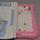 2-IN-1 Large Magnetic Drawing Board for Toddlers Kids, Magnetic Color and Number Maze, Magnetic Dot Art Board for Kids, Montessori Education Travel Toys for Boys Girls Age 3 4 5 6 7 8 Years Old