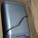 Electric Composter for Kitchen, 4L Indoor Odorless Compost Bin with 2 Carbon Filters, Auto-Cleaning, Large LED Display, Visible Window, Smart Countertop Food Waste Composting Machine