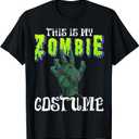 This Is My Zombie Costume - Halloween Costume Zombie Hand T-Shirt