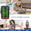 Essential Oil Diffuser- Aromatherapy Diffuser with7 Colors Light and Auto-Off for Women Metal Cool Mist Humidifier for Home and Office for Mom WomenCardinal (Red Bird)