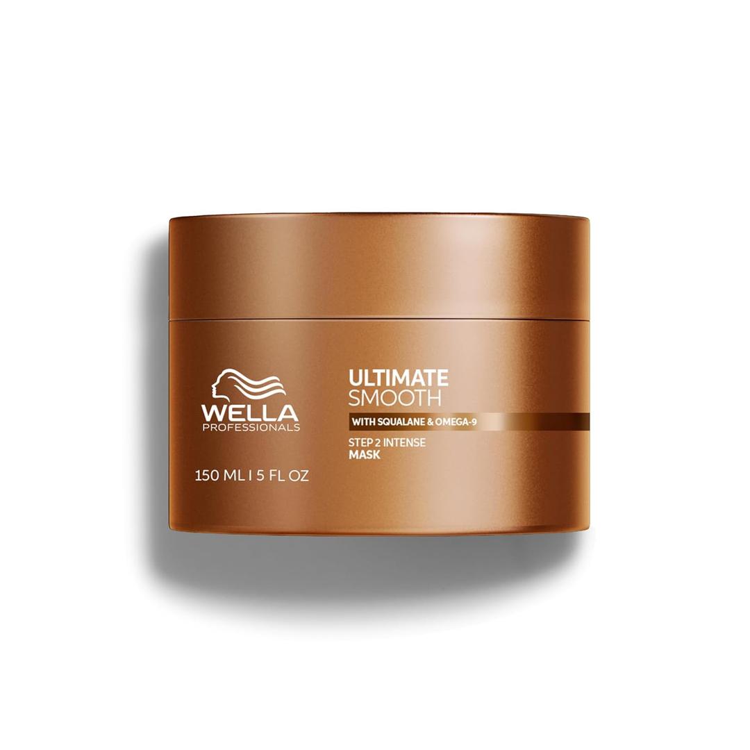 Wella Professionals ULTIMATE SMOOTH Intense Mask with Deep Nourishment | Treatment for Dry, Frizzy Hair | Smooths & Adds a Silky Shine | With Squalane & Omega 9 | Color Safe