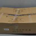 Modern Led Chandelier, Dimmable Sputnik Light Fixture with Remote Control, Modern Pendant Light for Dining Room Kitchen Living Room Entryway, 3000K-6500K (Black)