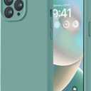 LOVE 3000 Designed for iPhone 14 Pro Max Case, Premium Silicone with [Soft Anti-Scratch Microfiber Lining] Shockproof Protective Phone Case for Men Women Girls 6.7", Pine Green