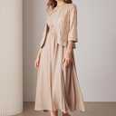 GRACE KARIN Women's Formal Dresses - Mother of The Bride & Wedding Party Cocktail Dress - Two Piece & Sequin Dress (6, Champagne)