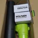 Leaf Blower, Electric Cordless Leaf Blower with 2 Batteries and Charger, 2 Speed Mode, Lightweight Cordless Blower for Blowing Leaves, Patio Cleaning, Blowers for Lawn Care and Dust