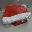 24 pack Non-Woven Red Cloth Santa Hat Christmas Caps for for Adults and Children
