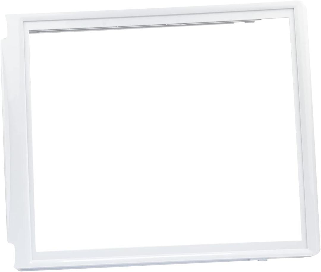 240599301 Shelf Frame Without Glass Refrigerator Delicatessen Drawer Cover for Frigidaire, Kenmore, Crosley Refrigerator Replaces 1037664, AH899475, EA899475