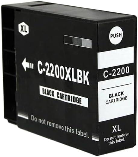 Ink Cartridge Compatible with MAXIFY IB4020 IB4120 MB5020 MB5120 MB5320 MB5420 PGI2200 PGI2200XL(1 PCS Black)
