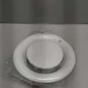 FRESH SPEED 6 Inch AC Air Vent Cover Steel Round Exhaust Adjustable Valve Diffuser for Home Wall Ceiling