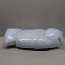 Side Sleeper Pillow for Shoulder Pain Relief, Memory Foam Pillow with Arm Hole & Neck Support Design, Ergonomic Back Sleeping Cervical Pillows with Washable Cooling Pillows Case - Blue