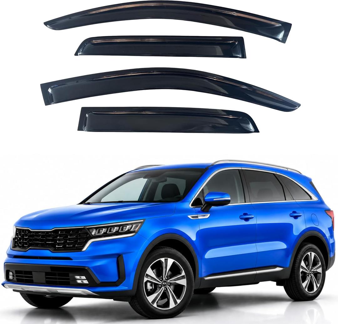 Window Visors Rain Guards for 2021-2026 Kia Sorento
