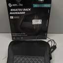 AERLANG Cordless Neck and Back Massager with Heat, 3D Shiatsu Kneading Pillow, 4 Massage Nodes & Bi-Directional Deep Tissue Massage for Neck/Shoulders/Back, Ideal Gift for Women & Men (Black)