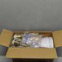 Depuley Battery Operated Wall Sconce: Set of 2 Wireless Wall Lights with Remote for Bedroom - Rechargeable 15 Colors Gold Wall Lamp for Living Room Hallway