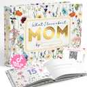 Mothers Day Gifts for Mom - What I Love About You Sentimental Book to Fill Out from Daughter Son - Personalized Hardcover Keepsake Fill in Blank Journal Mothers Day Gifts 2026