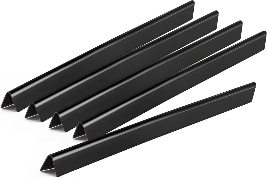 Criditpid 7535 7534 21.5'' Porcelain-Enameled Flavorizer Bars for Weber Spirit 200 Series, Spirit E210, S210, Spirit 500, Genesis Silver A Grills with Side Control, Parts for Weber Spirit E210 (Fits Spirit 200 with Side Knobs)