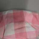 Pink Checkered Tablecloth Cotton Table Cloths 54X70 Inch Pink and White Tablecloth Gingham Table Cloth for Rectangle Table Blush Pink Tablecloths Plaid Picnic Party Supplies