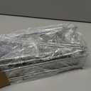 Over the Door Hanging Shower Caddy: Rustproof Hanging Organizer over the Door - No Drilling Bathroom Rack for Inside Shower Chrome