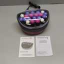 Remington Ionic Conditioning Hair Setter, 20 Velvet Hair Rollers, 6 Large (1), 10 Medium (1"), 4 Small (), Blowout Style Hair Curlers (pink)