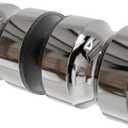 Glass Shower Door Handle, Glass Door Knobs,Two-Sided Pull Hardware Replacement Parts for Bathroom,SUS304 Stainless Steel, Bright Chrome Polished