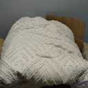 Litanika Beige Oversized Queen Comforter, 3 Pieces Cream Tufted Boho Farmhouse Bedding Comforter Sets, Lightweight Fluffy Comforter Bed Set for All Season (98x98In Comforter and 2 Pillowcases)