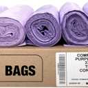Ultrasac Heavy Duty 55 Gallon Purple Trash Bags - (Value 200 Pack) - 1.5 MIL equivalent Industrial Strength Plastic 37" x 54" for 50-55 Gal Cans -Fits Toter, Rubbermaid Brute, Carlislie Bronco etc.