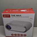 GPX 1920 x 1080 Native Resolution, 1080p Max Projector with Bluetooth Transmitter, 2000 Lumens