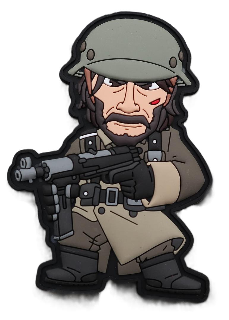 John Hitman #10 WW2 British Soldier PVC Morale Patch
