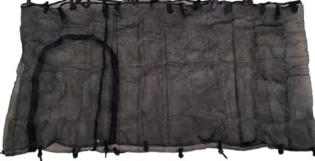 Kids Trampoline Safety Net Replacement, PP Tear Resistant Enclosure Net, 7FT High Trampoline Netting Accessories
