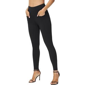 THE GYM PEOPLE Women's High Waist Yoga Leggings Ultra Stretchy Soft Breathable Tummy Control Running Workout Pants S