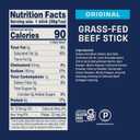 Archer Jerky Beef Jerky Sticks - Grass Fed Beef Snack, Individually Wrapped for Adults & Kids, Bulk Snack Packs, Gluten Free, Paleo, Keto - 1 oz Meat Sticks (Pack of 18)