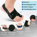 Bunion Corrector and Ice Pack (2+1 Set) Bunion Corrector For Women Big Toe and Men, Hallux Relief Splint, Big Toe Straightener