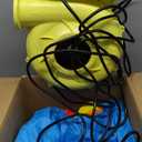 Inflatable Bounce House, Bouncy House for Kids 3-10 Ages, Jumping Castle with Air Blower, Carry Bag, Ball Pit, Basketball Hoop, Slide