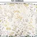 Lamp Shades Set of 2 for Table Lamps, 13" Top x 13" Bottom x 10" High(Spider), Printed Floral Medium Drum Lampshades, for Living Room,Bedroom Desk Lamps Replacement, Easy Assembly Required, By GO&SO, 13*13*10IN - 2PC