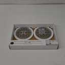 Metal & Wood Medallion Wall Hooks 6.374"x9.125"x1.175"