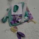 Mermaid Table Centerpiece Balloons Stand Kit 2 Sets with 2 Sea Shells Foil Balloons 14 Purple Blue Latex Balloons for Birthday Beach Mermaid Theme Sea Theme Party Mermaid Birthday Decorations