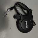 26ft Retractable Dog Leash, Heavy Duty Retractable Pet Leash with Poop Bag Holder, Anti-Slip Soft Grip, Reflective Dog Leashes for Medium Dogs Large Dogs 33lbs-110lbs(Black)