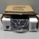 Vinyl Record Player 3-Speed Bluetooth Suitcase Portable Belt-Driven Record Player with Built-in Speakers RCA Line Out AUX in Headphone Jack Vintage Turntable (Black)