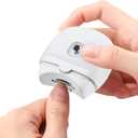 Electric Nail Clipper & Nail File: Automatic Trimmer with LED Light, Built-in Storage, USB Rechargeable, Gently Trims Thick Nails - Safe for Baby, Kids, Adults, Seniors - Baby Electric Nail File