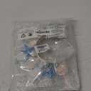 JAKAWIN Light Up Mermaid Costume Headband Ocean Hair Accessories for Women (Normal, Blue)