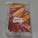 Christmas Tree Skirt 36 Inch, Gold Santa Reindeer Snowflake Merry Xmas Decor, Winter Christmas Tree Mat for Home Party Holiday Indoor Outdoor Decorations