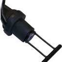 Pelican Boats - PS0145-2 - Kayak Drain Plug with Installation Hardware - 3/4 inch Diameter - Compatible with Most Kayak Brands,Black (One Size)