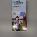 HAPPYPIE Toy Phone for Kids Swing Set Phone Pretend Phones and Learning Education Phone Plastic Telephone Creative Children Play Phone for Toddlers Baby Cell Phone Playhouse Phone (Green)