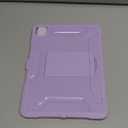 Soke Case for iPad Pro 11 Inch 2022/2021/2020/2018/iPad Air 5th/4th Generation,Built-in Screen Protector - Support 2nd Apple Pencil Charging - Heavy Duty Rugged Protective Kickstand Case - Violet