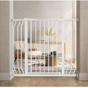 BalanceFrom Easy Walk-Thru Safety Gate for Doorways and Stairways with Auto-Close/Hold-Open Features, Fits 29.1-43.3 Inch Openings, 36-Inch Tall, White