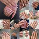 3 x 7 Colors White Pearl Chrome Nail Powder Aurora Metallic Nail Powder Holographic Mirror Effect Chrome Powder Mermaid Iridescent Shell Powder Glitter for Women Girls Nail Art Pigment Manicure