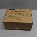 deerdance LED Barn Light, 80W 120V Hardwired Dusk to Dawn Outdoor Lighting with 10000LM 5000K Daylight, IP65 Waterproof Area Street Lights for Outdoor Barns, Farmhouse, Garage, Yard, Warehouse (2 Pack)